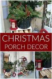 Elegant Farmhouse Front Porch Decor Ideas30 Christmas Porch Decor Front Porch Christmas Decor Christmas Porch