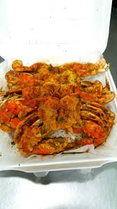 Maybe you would like to learn more about one of these? Fried Blue Crabs Fried Blue Crab Recipe Blue Crab Recipes Seafood Dishes