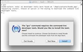 Install Ruby On Rails 4 1 Mac Os X Railsapps Installation Developer Tools Line Tools