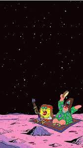 Space Themed Spongebob Wallpaper Smart Phone Wallpapers 4kphonewallpapersreddit Iphon Cute Wallpaper Backgrounds Wallpaper Iphone Cute Spongebob Wallpaper