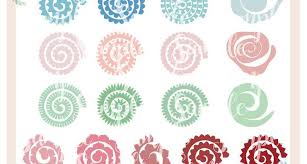 Free Free 209 Svg Printable Rolled Paper Flower Template SVG PNG EPS DXF File