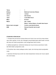 Untuk membuatnya perlu dibuat sketsa pemandangannya dulu supaya mudah. Rph Kssr Dsv Tahun 1 Lukisan
