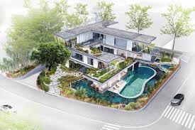 Một biệt thự ven sông Hoà Xuân sẽ có góc nhìn đẹp tới mức nào?