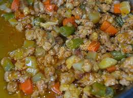 What I Liked In This Dish Is The Color And Taste At First I Thought It Has Tomato Sauce But I Was Wr Giniling Recipe Beef Giniling Recipe Indian Pickle Recipe