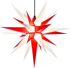 Dekoration zu weihnachten, dem fest der liebe. Weihnachtssterne Erzgebirge