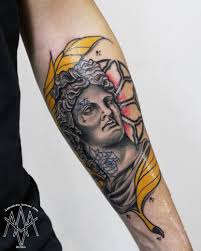 Apollo facts, information and stories from ancient greek mythology. Apollo God Greekgod Romangod Tattooed Neotrad Neotradtattoo Neotraditional Neotraditionaltattoo Antonie Greek Tattoos Apollo Tattoo Mythology Tattoos
