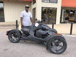 Congratulations To The Walker Family From Stringer Ms For Purchasing A 2019 Can-am Ryker 600 At Hattiesburg Cycles C Can Am Spyder Reverse Trike Street Moto