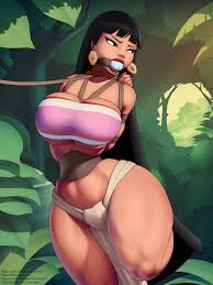 the road to el dorado, chel, lerra22, 1girls, arms tied - R34 Vault