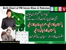 Birth Chart Of Pm Imran Khan Pakistan Vedic Astrology