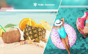 Maybe you would like to learn more about one of these? Hello Summer Hd Wallpaper New Tab Theme