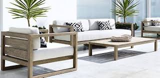 Outdoor Seating From Restoration Hardware White Patio Furniture Teak Patio Furniture Modern Patio Furniture