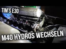 Comment on the videos about which car you would like to see next. Bmw E30 M40 Hydros Wechseln Kein Diy Youtube