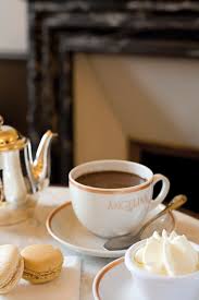 Angelina Paris Keeping Tradition With Mont Blanc Chocolat L Africain Jetset Times Hot Chocolate Angelina Cafe Chocolate Shop