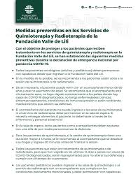 Encuentra todo lo que buscas, con el servicio de siempre, desde la comodidad de tu casa. Medidas Preventivas En Los Servicios De Quimioterapia Y Radioterapia Covid 19 Noticias