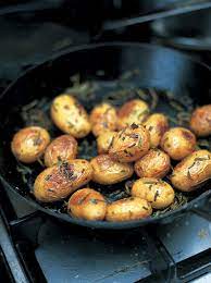 Baked New Potatoes Vegetables Recipes Jamie Oliver Recipes Recipe Food Vegetarian Recipes Recipes