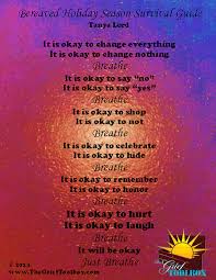 The Grief Toolbox Holiday Grief Mom Poems Grief
