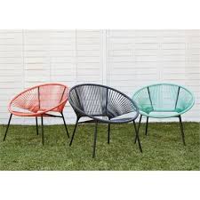 Acapulco Rattan Wicker Rope Garden Chair Green Homebase Garden Chairs Acapulco Chair Outdoor Green Chair