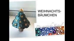 Nespresso kapseln *basteln weihnachten* leer und gereinigt! Nespresso Deko Schmuck Anleitung Weihnachts Baumchen Die Magische Kaffee Kapsel Youtube
