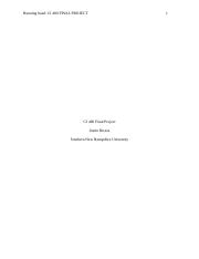 Examples of dnp capstone projects. Cj 480 Capstone Project Template Docx Running Head Cj 480 Final Project 1 Cj 480 Final Project Justin Rivera Southern New Hampshire University Cj 480 Course Hero