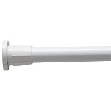 Bath bliss curved shower rod reg. Croydex 6ft Shower Curtain Rod White Wickes Co Uk