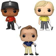 Funko Pop Golf Legends Collectors Set Tiger Woods Red Shirt Jack Nicklaus Arnold Palmer Walmart Com Walmart Com