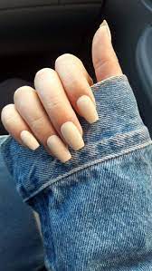 Queenztipz Matte Nails Design Short Acrylic Nails Fall Acrylic Nails