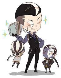 save follow wuchang requiem 第5人格 第5人格イラスト 白黒無常 可愛いイラスト イラスト かわいい画像