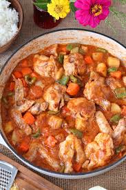 The Best Easy Chicken Afritada Recipe Foxy Folksy Pinoy Recipes Recipe Chicken Afritada Recipe Healthy Chicken Recipes Recipes