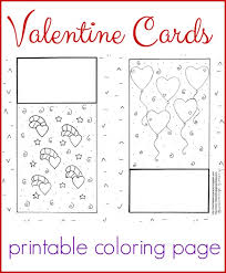 Show your kids a fun way to learn the abcs with alphabet printables they can color. Darling Valentine Cards Coloring Page