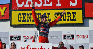 The 2015 nascar xfinity series was the 34th season of the 2nd tier xfinity series, a professional stock car racing tour sanctioned by nascar in the united states. Christopher Bell Wins The Nascar Xfinity Series Circuitcity Com 250 Presented By Tamron Iowa Speedway