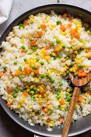 Tender Fluffy Jasmine Rice With Carrots Corn Peas And Little Bit Of Cayenne Pepper It S My M Jasmine Rice Recipes Rice Recipes Side Peas And Carrots Recipe