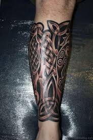 These tribal band tattoos are no less. 52 Cool Celtic Tattoos Design On Leg