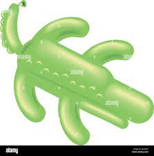 crocodile balloon animal Stock Vector Image & Art - Alamy