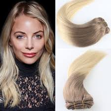 Here's how to understand the difference. 18 100g Bundle Light Brown Blonde Ombre Hair Extensions Light Brown To Light Blonde Remy Real Straight Human Hair Weft 18 Inch Ombre 6 613 Buy Online In Guyana At Guyana Desertcart Com Productid 54901294