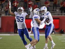 Onsides Kick Decision Plays Pivotal In Byu S 43 26 Win Over Houston Byu Football Houston Cougars Team Coaching