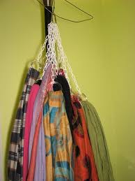 Easy & quick scarf storage. Hanging Scarf Cluster Storage 5 Steps With Pictures Instructables