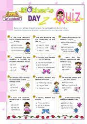 Tylenol and advil are both used for pain relief but is one more effective than the other or has less of a risk of si. Mother S Day Esl Worksheet By Claudiaabreu