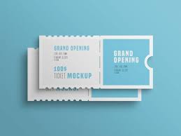 Download Event Ticket Mockup Images Free Vectors Stock Photos Psd