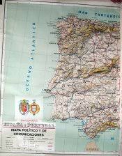 2243x1777 / 2,9 mb ir al mapa. Orografia De Espana Y Portugal Mapa Politico Y De Comunicaciones By Anonimo 1940 Art Nbsp Nbsp Print Nbsp Nbsp Poster Frame