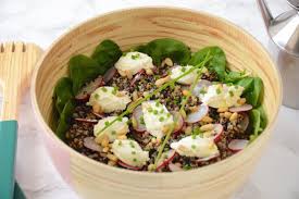 Salade Quinoa Lentilles Au Chevre Anneso Fashion Cooking Recette Salade Quinoa Lentilles Salade Recette De Salade Composee