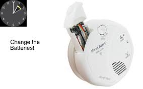 Some units will have a small light or led indicator, either flashing or steadily lit. When Clocks Go Back An Hour Change Your Smoke Alarm Batteries