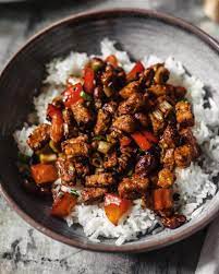 Vegan Kung Pao Tempeh The Plant Based Wok Recipe Tempeh Recipes Tempeh Vegetable Dishes