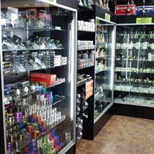 Smoke Shop Vapor Store Shelving Displays Smoke Shop Decor Smoke Shops Glass Shelves