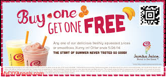 Jamba Juice Buy One Get One Free Smoothies Or Freshly Squeezed Juice Jamba Juice Secret Menu Smoothies