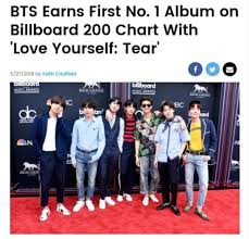 bts breaks records with 1 on the billboard 200 netizen buzz