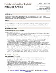Mechanical engineer is the person who has a degree or diploma in mechanical engineering. Automation Engineer Resume Samples Qwikresume