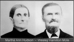 Martha Ann Hudson Mote (1829-1913)