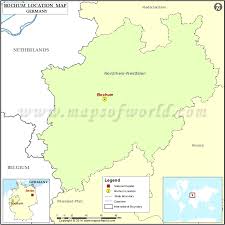Der name der stadt entstand aus früheren niederdeutschen bezeichnungen wie bukhem oder bokheim. Where Is Bochum Location Of Bochum In Germany Map