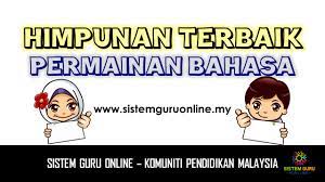 Kemudian klik pada butang 'semak' untuk semakan jawapan anda. Himpunan Terbaik Permainan Bahasa
