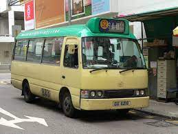 hk transportation literally called small bus lexus cars bus toyota